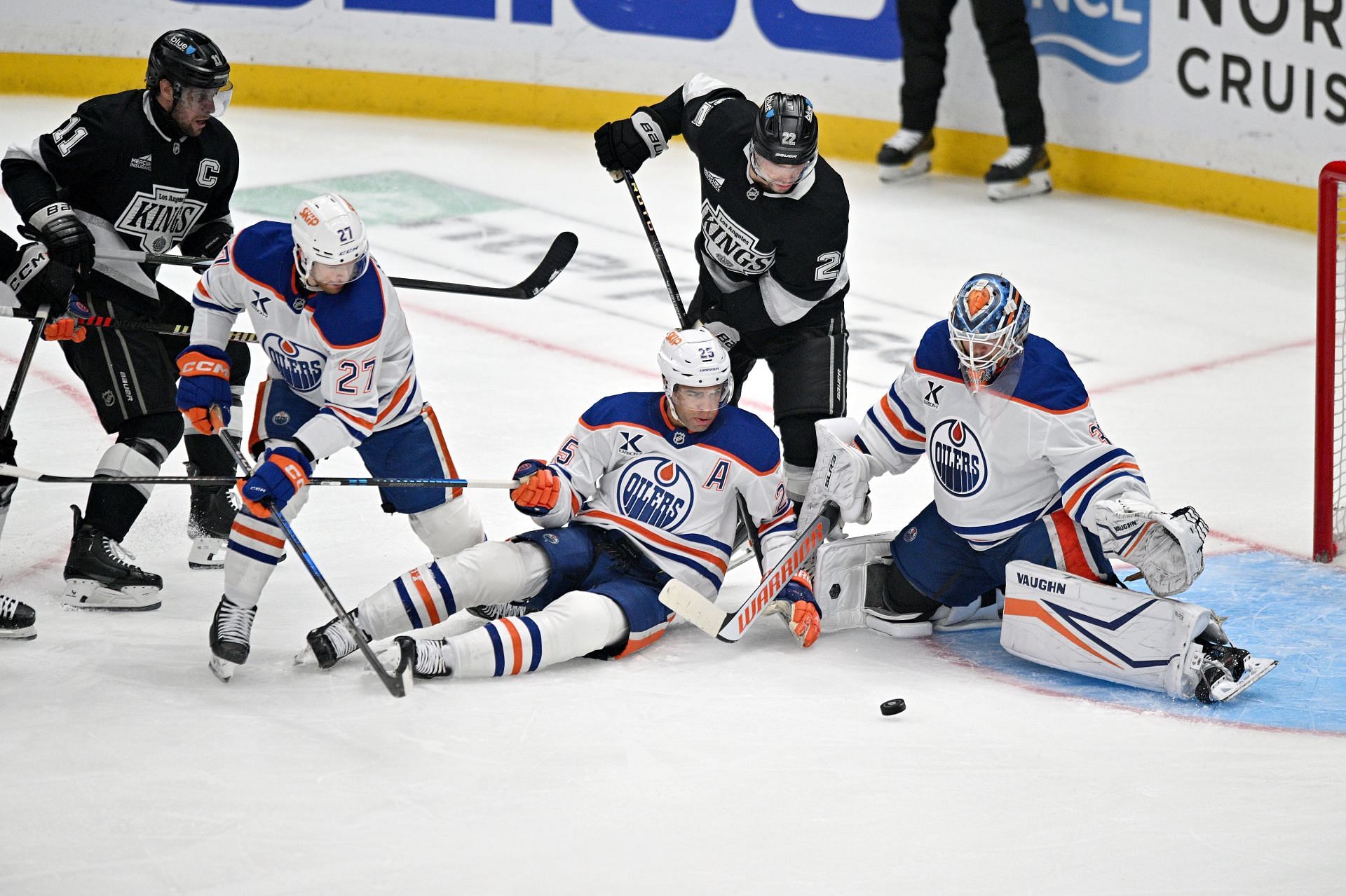 NHL: APR 29 Stanley Cup Playoffs First Round Oilers at Kings
